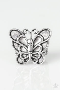 Sky High Butterfly  - Silver